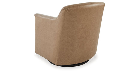 Bradney Tumbleweed Swivel Accent Chair from Ashley - Luna Furniture