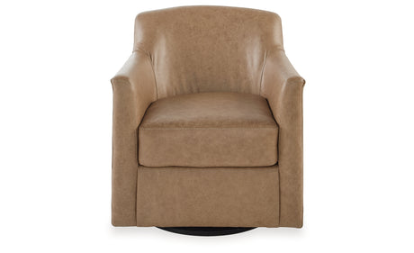 Bradney Tumbleweed Swivel Accent Chair from Ashley - Luna Furniture