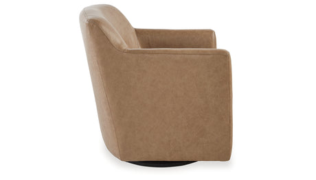 Bradney Tumbleweed Swivel Accent Chair from Ashley - Luna Furniture