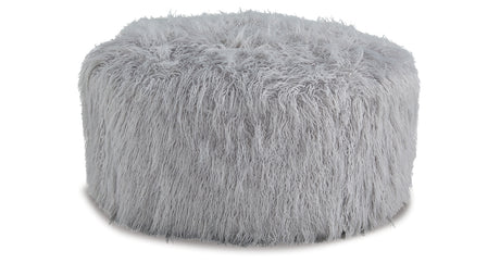 Galice Light Gray Oversized Accent Ottoman from Ashley - Luna Furniture