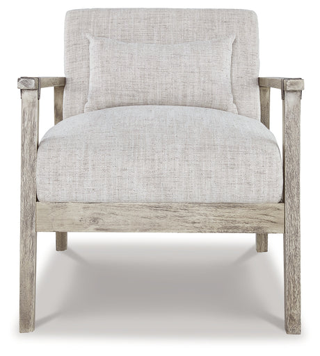 Daylenville Platinum Accent Chair from Ashley - Luna Furniture