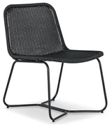 Daviston Black Accent Chair from Ashley - Luna Furniture