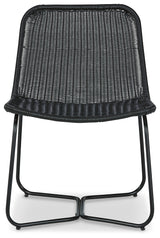 Daviston Black Accent Chair from Ashley - Luna Furniture