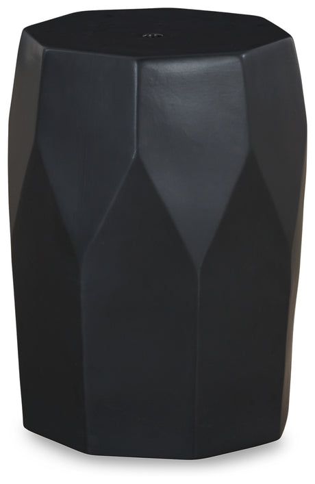 Rhysworth Black Stool from Ashley - Luna Furniture