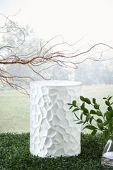 Jungrove White Stool from Ashley - Luna Furniture
