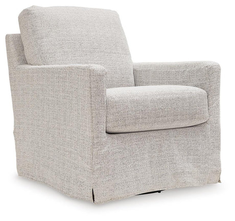Nenana Next-Gen Nuvella Stone Swivel Glider Accent Chair from Ashley Furniture - Luna Furniture