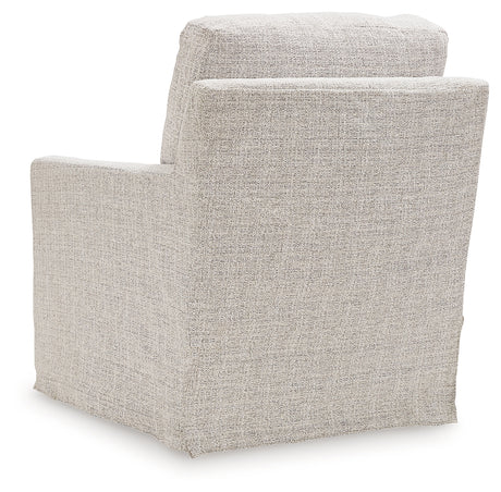 Nenana Next-Gen Nuvella Stone Swivel Glider Accent Chair from Ashley - Luna Furniture