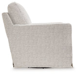 Nenana Next-Gen Nuvella Stone Swivel Glider Accent Chair from Ashley Furniture - Luna Furniture