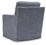 Nenana Next-Gen Nuvella Denim Swivel Glider Accent Chair from Ashley Furniture - Luna Furniture