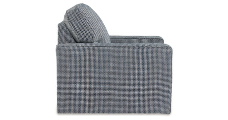 Olwenburg Denim Swivel Accent Chair from Ashley Furniture - Luna Furniture