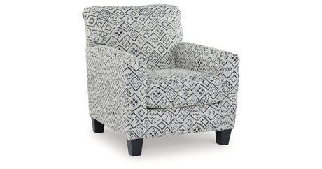 Hayesdale Black/Cream Accent Chair from Ashley Furniture - Luna Furniture