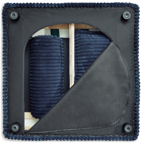 Bales Navy 2-Piece Modular Seating from Ashley Furniture - Luna Furniture