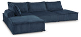 Bales Navy 4-Piece Modular Seating from Ashley Furniture - Luna Furniture
