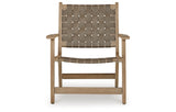 Jameset Taupe Accent Chair from Ashley Furniture - Luna Furniture