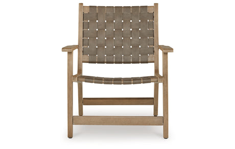 Jameset Taupe Accent Chair from Ashley Furniture - Luna Furniture