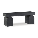 Holgrove Black Accent Bench