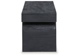 Holgrove Black Accent Bench from Ashley Furniture - Luna Furniture