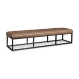 Joston Caramel Accent Bench