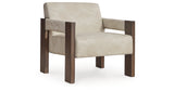 Adlanlock Bone Accent Chair from Ashley Furniture - Luna Furniture