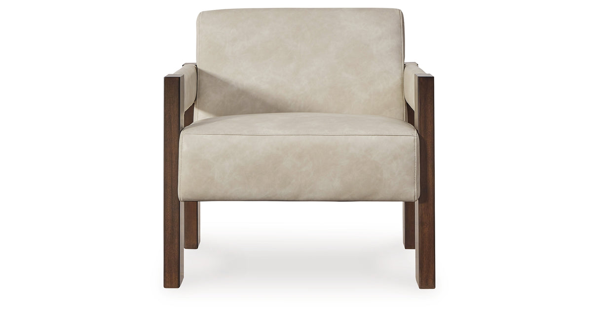 Adlanlock Bone Accent Chair from Ashley Furniture - Luna Furniture