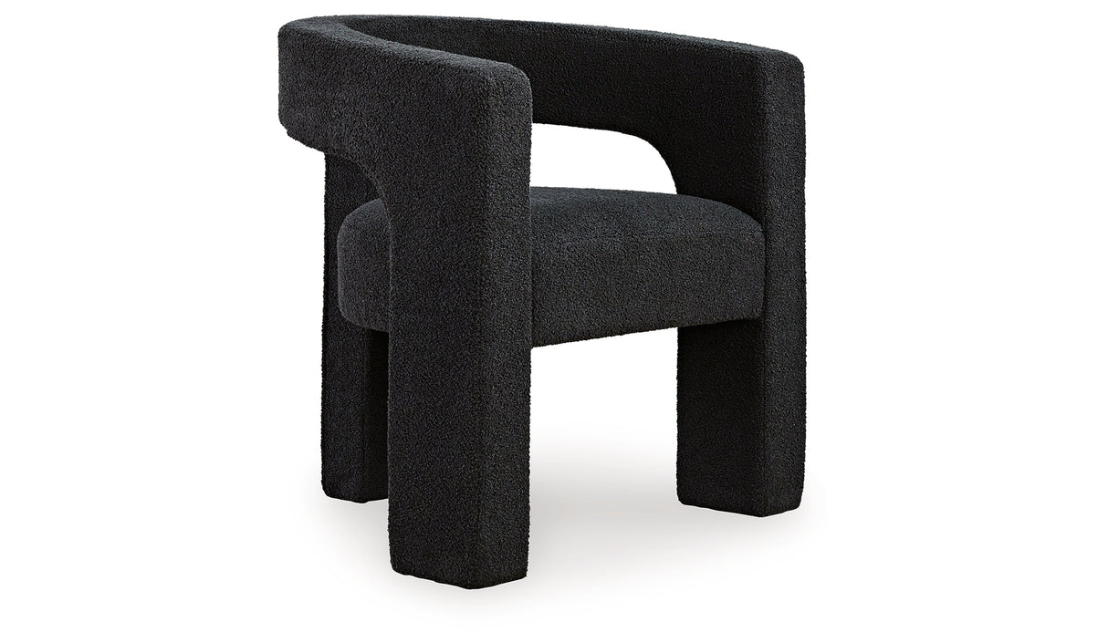 Landick Ebony Accent Chair from Ashley Furniture - Luna Furniture