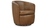 Kierreys Caramel Swivel Chair from Ashley Furniture - Luna Furniture