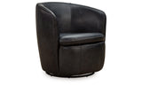 Kierreys Midnight Swivel Chair from Ashley Furniture - Luna Furniture