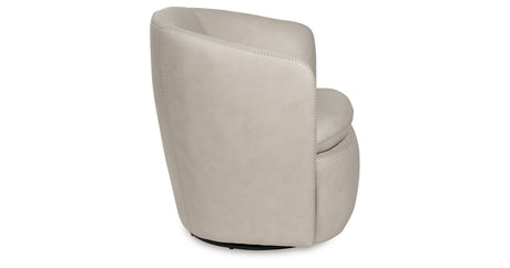 Kierreys Bone Swivel Accent Chair from Ashley Furniture - Luna Furniture