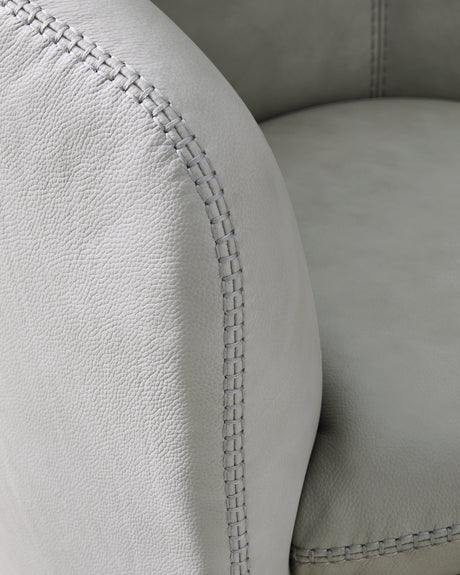Kierreys Bone Swivel Accent Chair from Ashley Furniture - Luna Furniture
