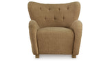 Larbell Camel Accent Chair from Ashley Furniture - Luna Furniture