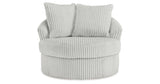 Gramwell Alloy Oversized Swivel Accent Chair from Ashley - Luna Furniture
