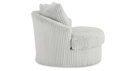 Gramwell Alloy Oversized Swivel Accent Chair from Ashley Furniture - Luna Furniture