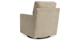 Icaman Sand Swivel Chair from Ashley Furniture - Luna Furniture