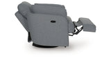 Alainmont Salt and Pepper Swivel Power Recliner from Ashley - Luna Furniture