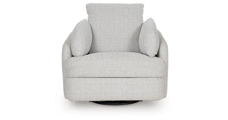Alainmont Stone Swivel Power Recliner from Ashley - Luna Furniture