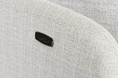 Alainmont Stone Swivel Power Recliner from Ashley - Luna Furniture