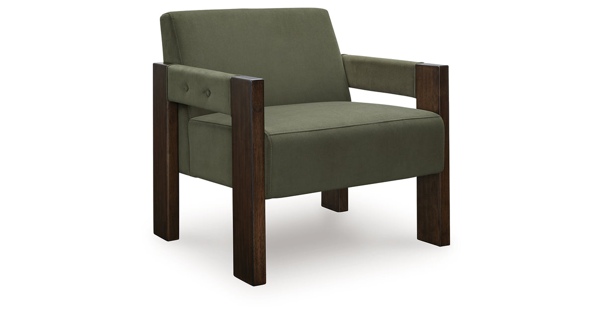 Adlanlock Olive Accent Chair from Ashley Furniture - Luna Furniture