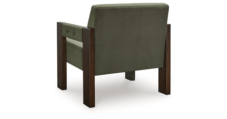 Adlanlock Olive Accent Chair from Ashley - Luna Furniture