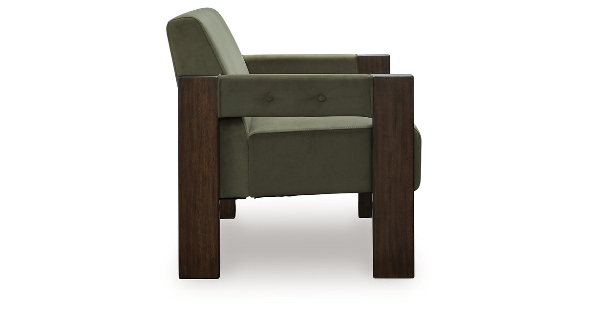Adlanlock Olive Accent Chair from Ashley Furniture - Luna Furniture