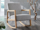 Wychworth Gray/Natural Accent Chair from Ashley Furniture - Luna Furniture