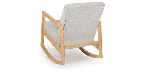 Wychworth Gray/Natural Accent Chair from Ashley - Luna Furniture
