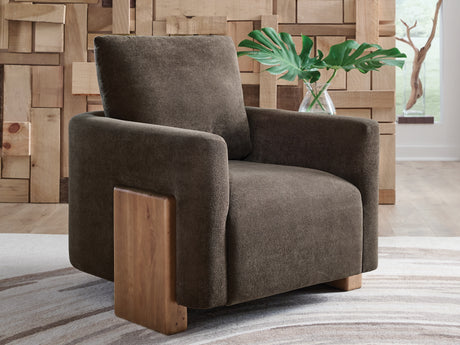 Dairlett Brown Accent Chair from Ashley - Luna Furniture