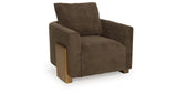 Dairlett Brown Accent Chair from Ashley - Luna Furniture