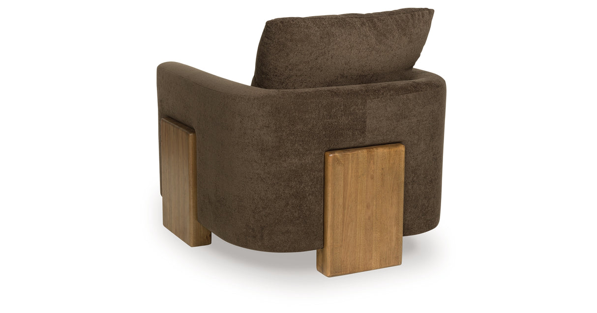 Dairlett Brown Accent Chair from Ashley - Luna Furniture