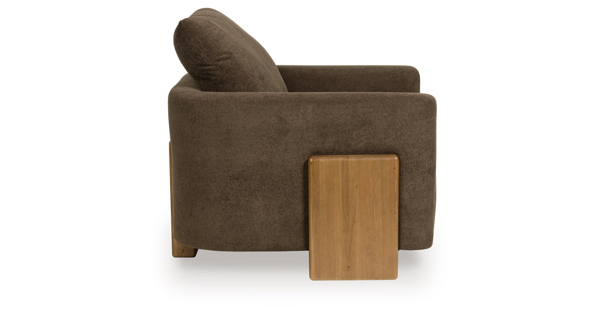 Dairlett Brown Accent Chair from Ashley - Luna Furniture