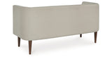 Wainner Beige Accent Bench from Ashley - Luna Furniture