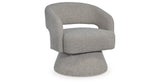 Nashkins Pebble Swivel Accent Chair from Ashley - Luna Furniture
