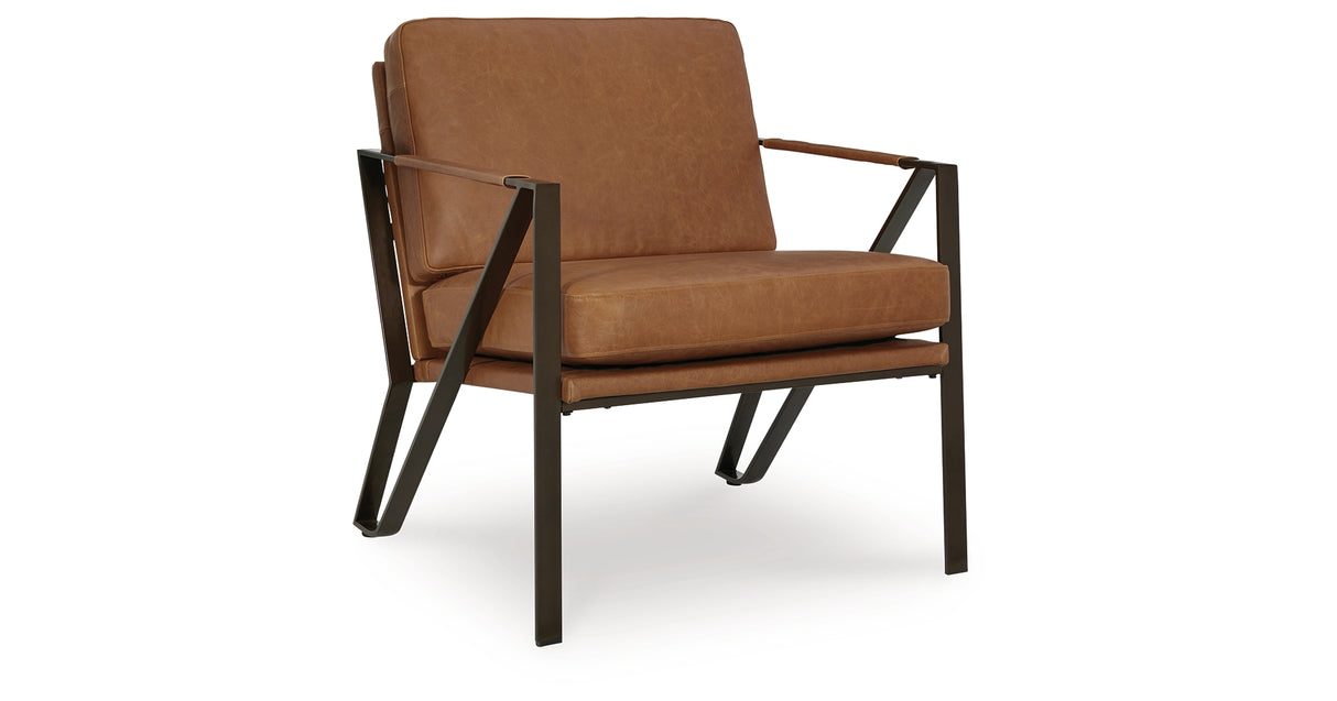 Garronmont Caramel Accent Chair from Ashley - Luna Furniture