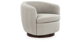 Annbury Light Beige Swivel Accent Chair from Ashley - Luna Furniture