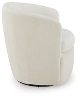 Leemont Snow Swivel Accent Chair from Ashley - Luna Furniture
